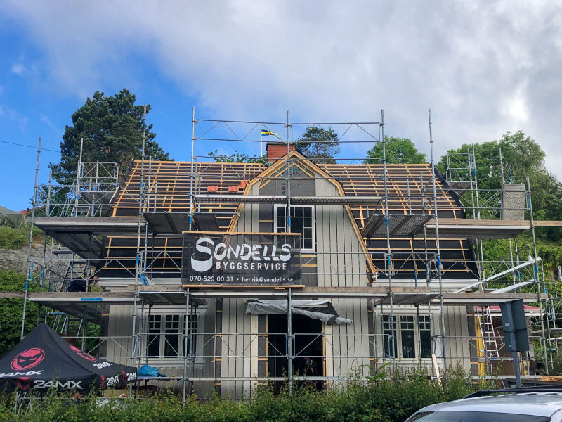 Arbetet är i full gång!