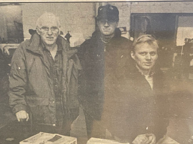 Här är tre generationer Sondell samlade.